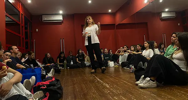 Seminario en estudio de danza